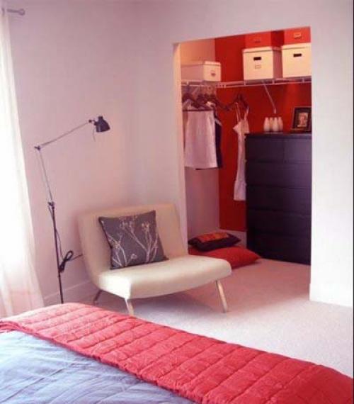 Как обустроить спальню с гардеробной комнатой.. №2. Выбор места для гардеробной