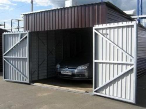 Обшить гараж профлистом. Особенности: плюсы и минусы 03 Обшить гараж профлистом. Особенности: плюсы и минусы 03