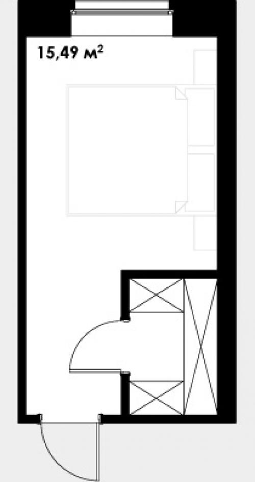 Дизайн спальни с гардеробной из гипсокартона. Гардеробная в спальне 18