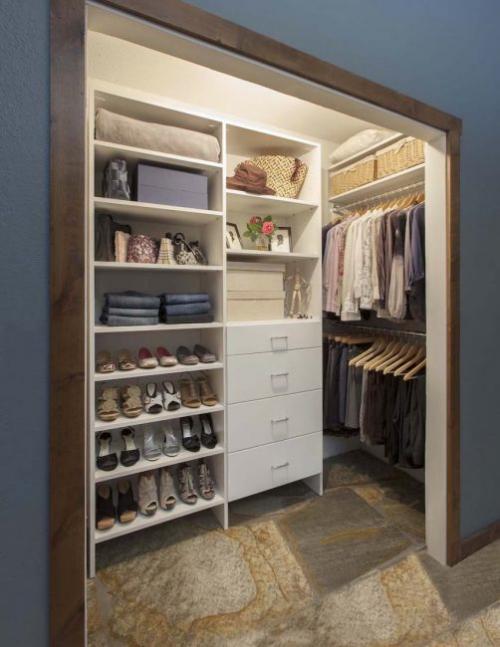 Дизайн маленькой гардеробной из кладовки. Гардеробная из кладовки в хрущевке