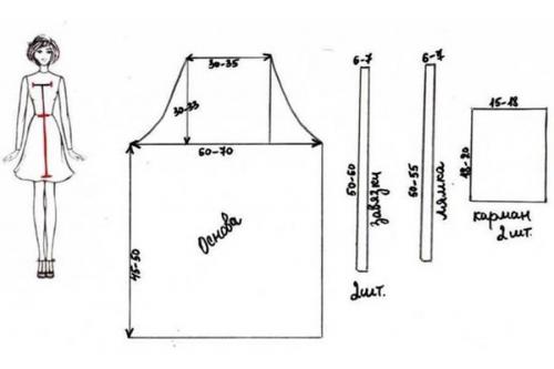 Удивительные идеи для выкройки фартуков для кухни от Анастасии Корфиати 24 Удивительные идеи для выкройки фартуков для кухни от Анастасии Корфиати 24