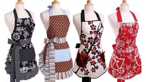Удивительные идеи для выкройки фартуков для кухни от Анастасии Корфиати 19 Удивительные идеи для выкройки фартуков для кухни от Анастасии Корфиати 19
