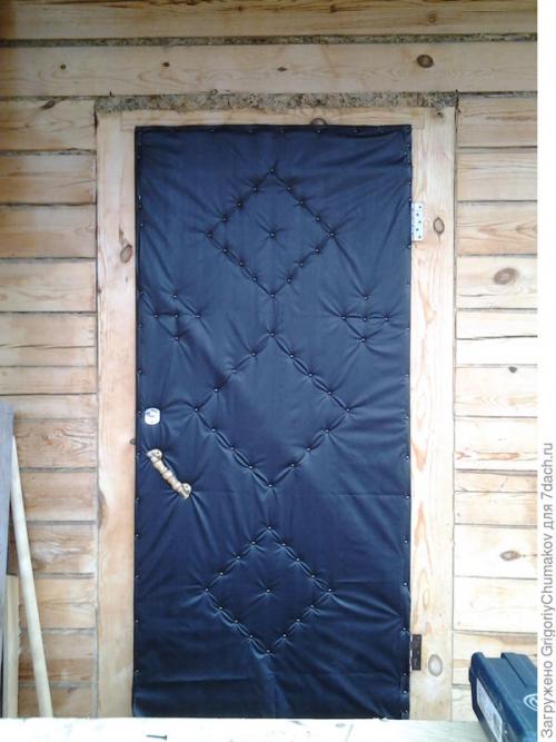 Как часто нужно менять утеплитель для входной двери. Обивка, утепление входной двери, или Холодает - пора утепляться