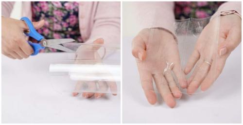 Экологичный стиль: как из старой пластиковой бутылки сделать сумку 27