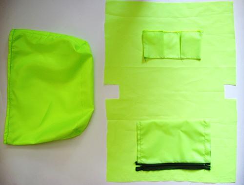 Как сделать внутренние карманы для сумки из пластиковых бутылок. Сумка из пластиковых бутылок