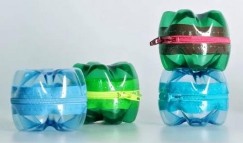 Как сделать сумочку-косметичку из пластиковых бутылок. Сумка из пластиковых бутылок своими руками