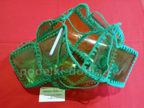 Что нужно для изготовления сумки из пластиковых бутылок. Сумка из пластиковых бутылок