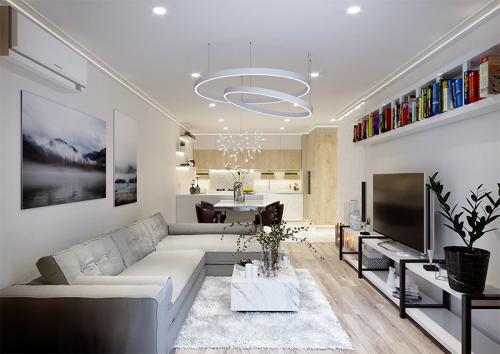 Интерьер зала в однокомнатной квартире. Особенности интерьера однокомнатной квартиры