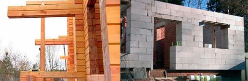 Клееный брус или газобетон. Дерево или газобетон —, что лучше