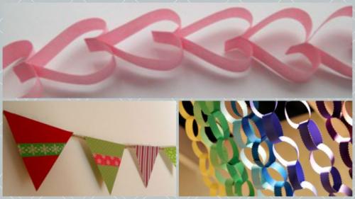 Как украсить комнату своими руками из бумаги. Украшения из бумаги своими руками: идеи создания стильных и долговечных бумажных украшений для декора дома и офиса (100 фото + видео)