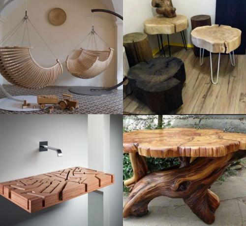 Деревянный декор своими руками. Декор из дерева — комбинирование идей и обзор основных элементов оформления при помощи дерева (120 фото)