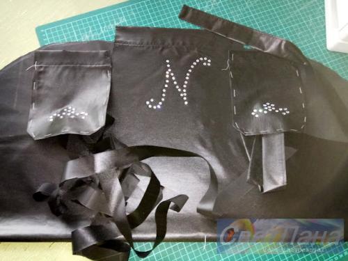 Как сшить фартук с рюшами. Шьем простой фартук с кружевными рюшами своими руками. МК. Виды и крой фартуков.