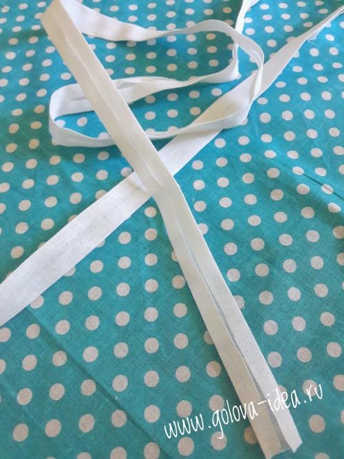 Выкройка детского фартука на 2 года. Как сшить детский фартук