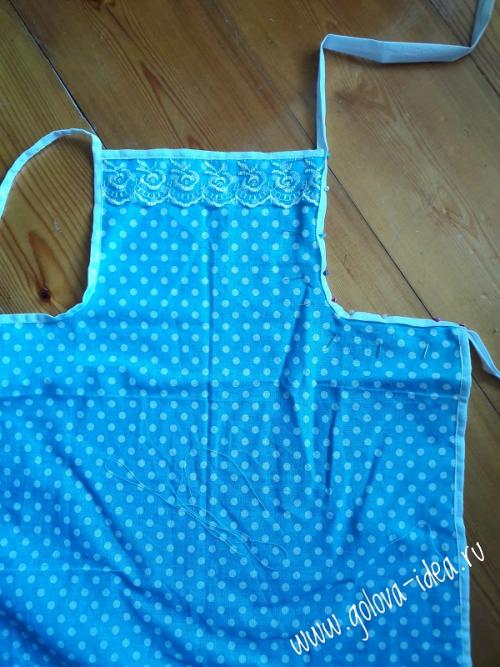 Выкройка детского фартука на 2 года. Как сшить детский фартук