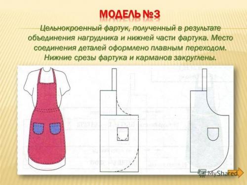 Выкройка фартука большого размера. Как сделать выкройку фартука, передника 46, 48, большого размера?