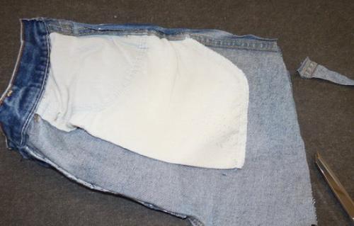 Как сшить мужской фартук из джинс. Как сшить фартук из старых джинсов?