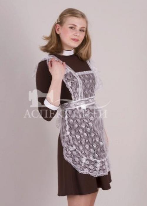 Школьный фартук своими руками. Школьный фартук из гипюра своими руками 22