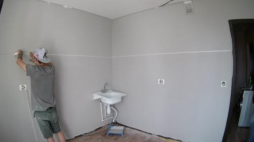 Кухонный фартук своими руками из шпаклевки. Сделайте потрясающий кухонный фартук всего за 1,5 тыс. рублей