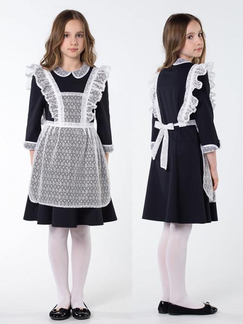 Пышный школьный фартук. Строгость и простота школьной формы