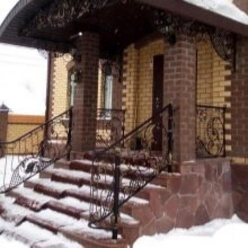 Как сделать каркас крыльца из профильной трубы