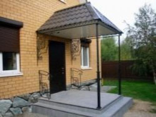 Как сделать каркас крыльца из профильной трубы 30 Как сделать каркас крыльца из профильной трубы 30