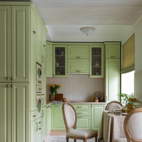 Достоинства и недостатки зеленого цвета в дизайне кухни. Характеристика зеленого цвета и его оттенки