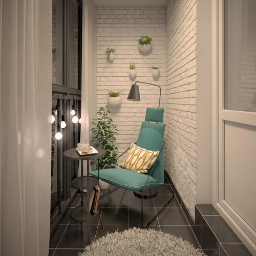 Отделка кирпичной стены на балконе. Кирпичный балкон: современное устройство и внутренняя отделка интерьера (75 фото)