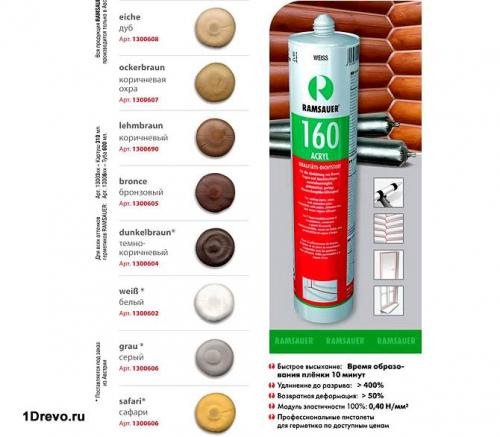 Герметик для трещин в дереве. Как подобрать герметик для трещин