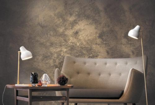 Декоративная отделка стен в квартире. Краска