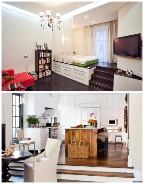 Как грамотная планировка влияет на экономию пространства.  Создание супервместительного подиума