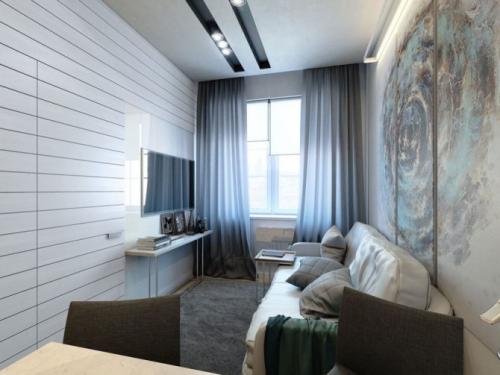 Дизайн 1-комнатной квартиры 36 кв м. Квартира площадью 36 кв. м