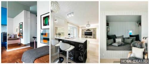 Недорогой дизайн однокомнатной квартиры. Выбираем краски для бюджетного ремонта 07