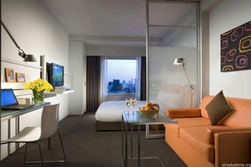 100 идей, как обставить однокомнатную квартиру. Правильное, продуманное зонирование 09 100 идей, как обставить однокомнатную квартиру. Правильное, продуманное зонирование 09