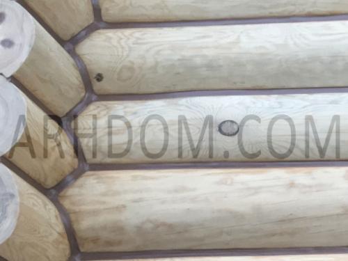 Теплый шов для деревянного дома. Утепления деревянного дома по технологии Теплый шов 04