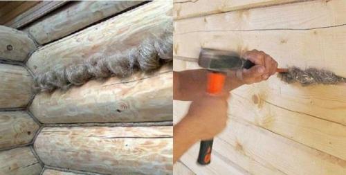 Чем и как правильно конопатить сруб дома. Инструмент 07 Чем и как правильно конопатить сруб дома. Инструмент 07