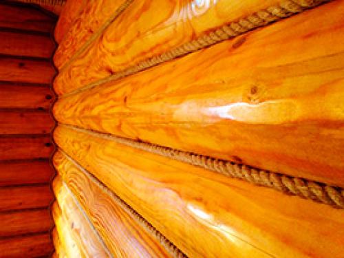 Канат для отделки сруба. Как утеплить дом декоративным канатом? 13 Канат для отделки сруба. Как утеплить дом декоративным канатом? 13