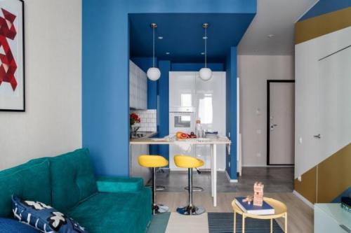 Как создать разделение между спальней и другими помещениями в маленькой квартире. 70+ идей зонирования однокомнатной квартиры