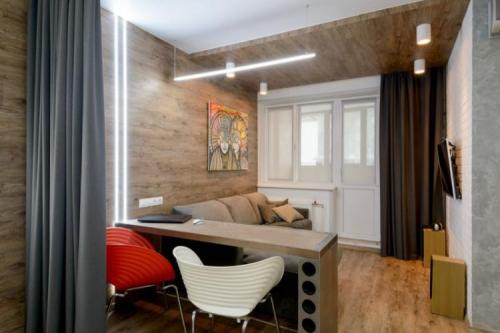 Как создать разделение между спальней и другими помещениями в маленькой квартире. 70+ идей зонирования однокомнатной квартиры