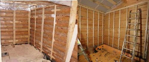Внутренняя отделка дома из бруса гипсокартоном. Плюсы и минусы