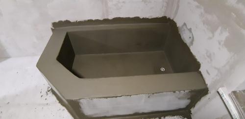 Отделка стен из газобетона в ванной. Ванна из газоблока своими руками