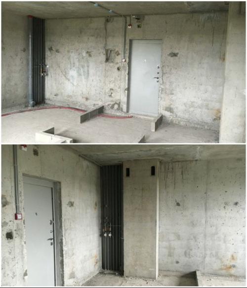 Расстановка мебели в квартире 32 кв м.  Планирование и грамотное расположение центральной перегородки