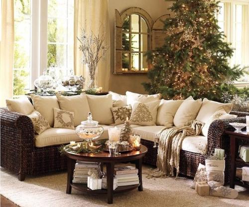 Новогодний декор комнаты. Займемся интерьером