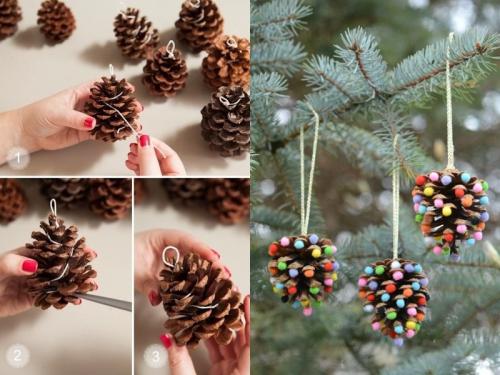 Новогодний декор своими руками. Украшения новогодней ёлки
