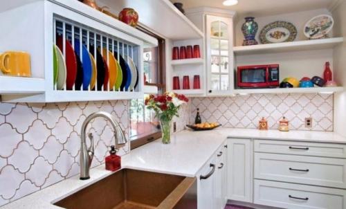 Керамические фартуки для кухни. Фартук из плитки на кухне: 180+ фото актуальных вариантов отделки