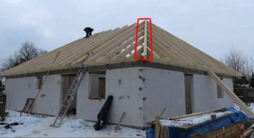 Строительный гид: создание фронтона и стропильной системы двускатной крыши 13 Строительный гид: создание фронтона и стропильной системы двускатной крыши 13