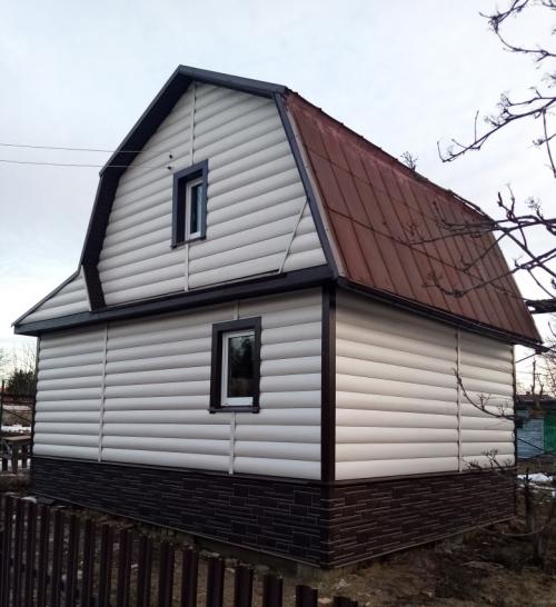 Как правильно прикрепить сайдинг к фронтону