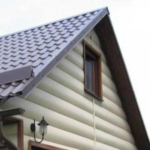 Какие материалы можно использовать для создания фронтона двухскатной крыши