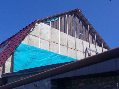 Какие материалы необходимы для изготовления фронтона крыши. Расчёт материала на фронтон двускатной крыши