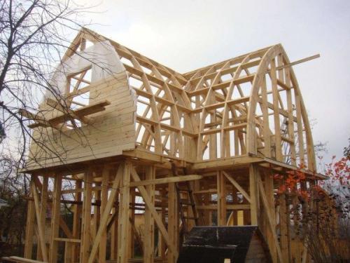 Что такое фронтон из досок. Количество материала на фронтон