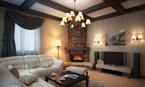 Варианты внутренней отделки дома. Отделка стен в доме: обзор лучших материалов и технологий. 90 фото вариантов дизайна стен в частном доме